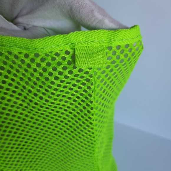 Green Mesh Multipurpose Tote Bag - Picture 9 of 13
